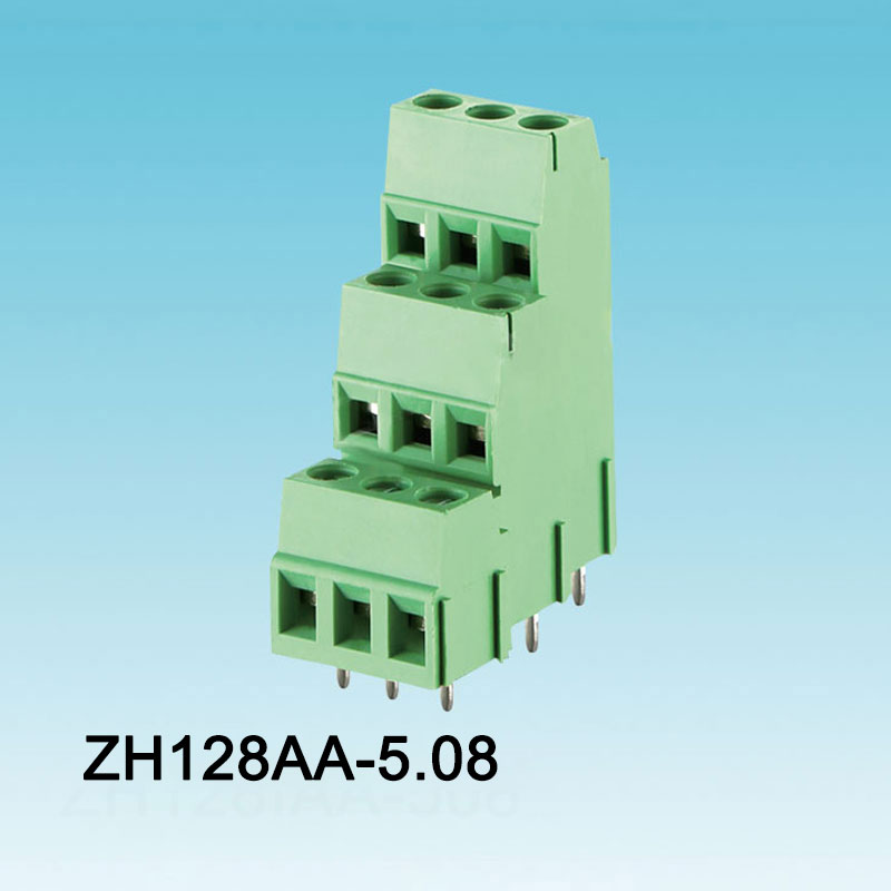 128 Front Splice PCB Screw Terminal