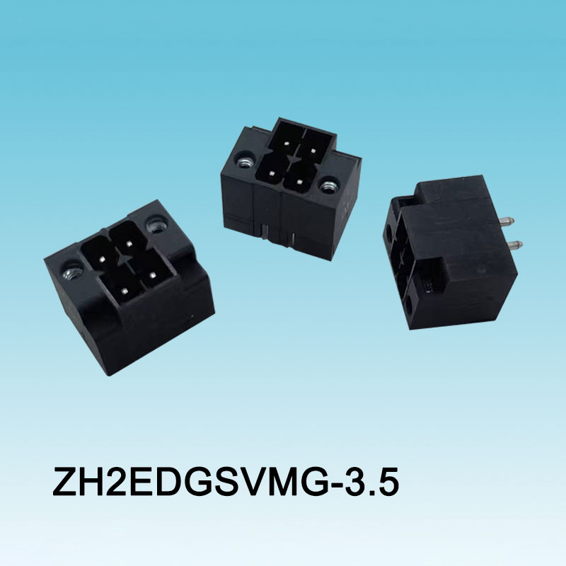 What is the function of plug-in terminal blocks?